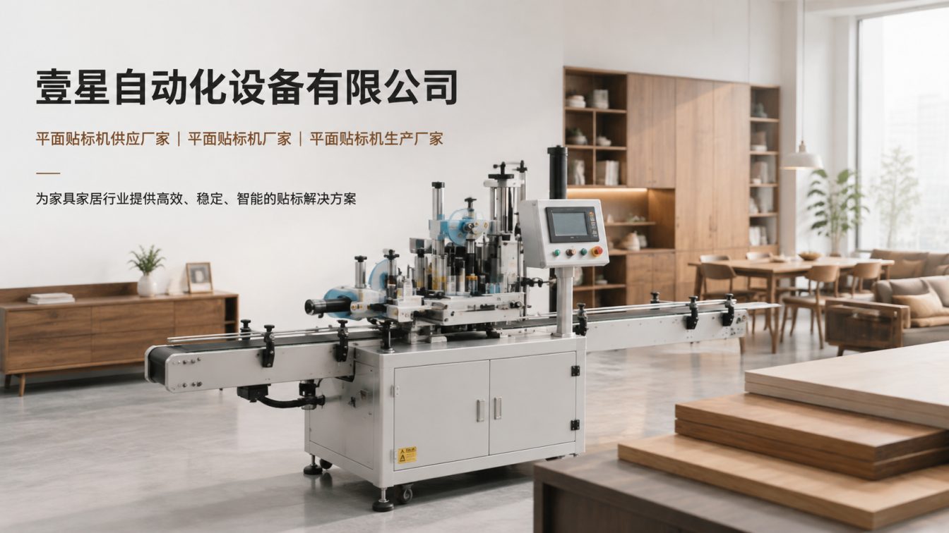 罗定家具贴标贴胶自动化设备